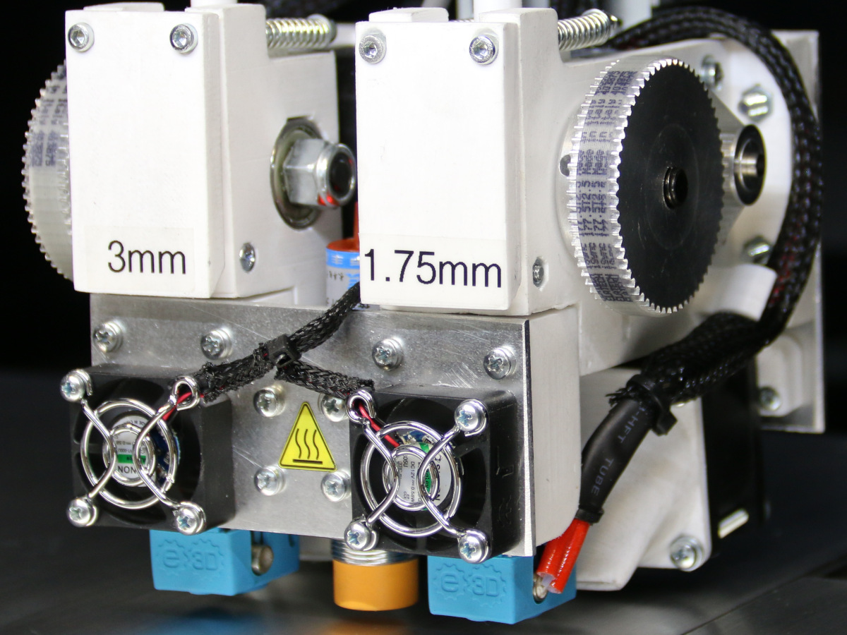Large scale professional D printers: innovation and industrial automation